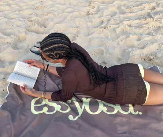 Brown Beach Towel