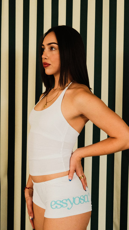White Osayi Tankini Top